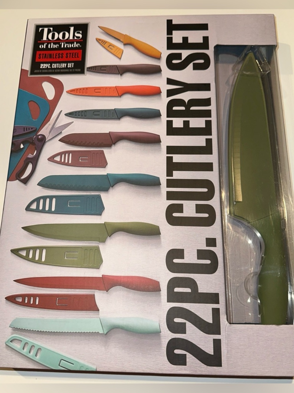 Tools of the Trade 22-Piece Cutlery Set